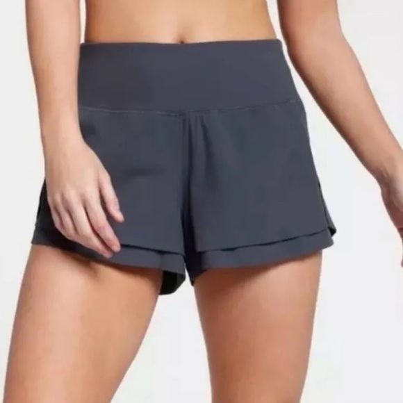 CALA Kick It Up Performance Shorts - SizeXXS - Charcoal Gray - Picture 1 of 6